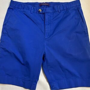 Ralph Lauren Blue Flat Front Shorts